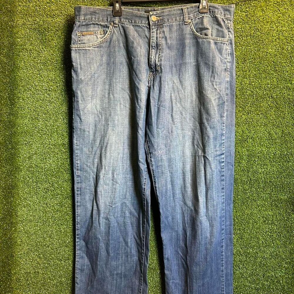 Calvin-klein-jeans Men's Blue and Navy Jeans